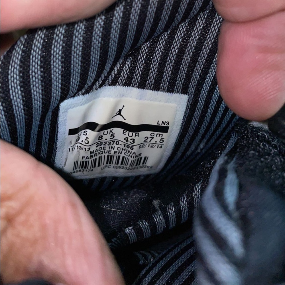 Air Jordan 9 Retro “Barons” sz9.5 - Picture 8 of 8